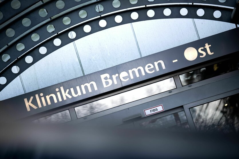 Der Eingang des Klinikums Bremen Ost