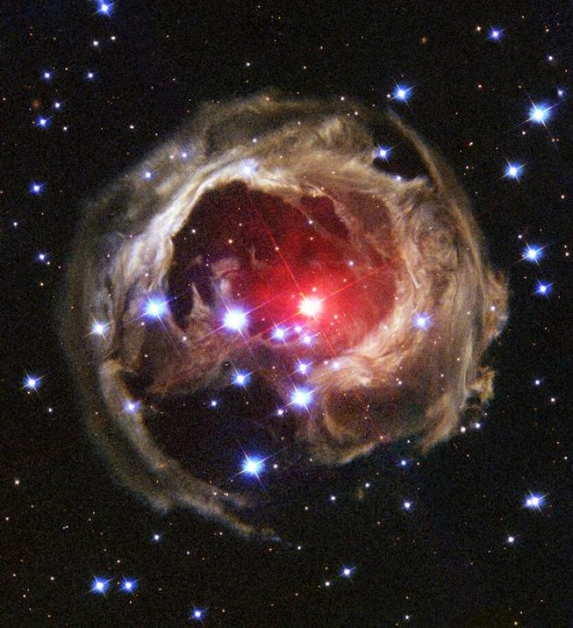 Dieses Bild wurde vom Hubble Teleskop aufgenommen.