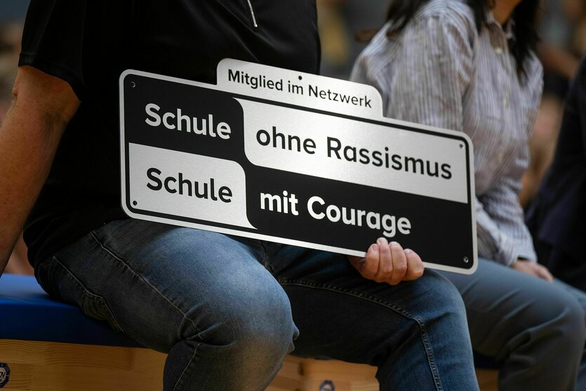 Logo des Netzwerks "Schule ohne Rassismus - Schule mit Courage