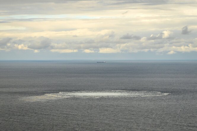 Riesige Gasblasen in der Ostsee