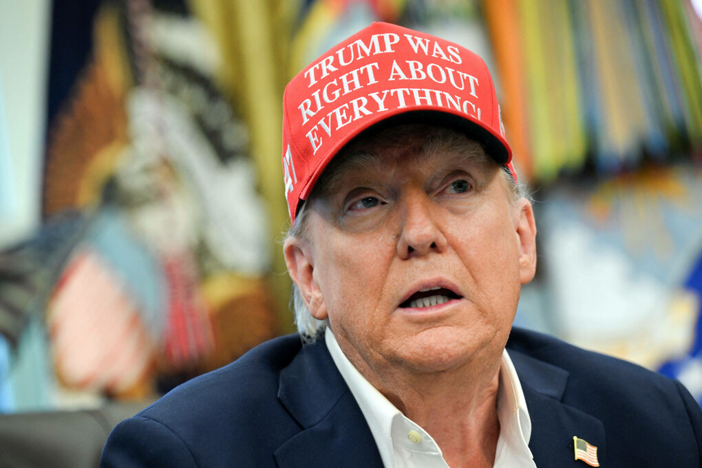 Mann mit Basecap