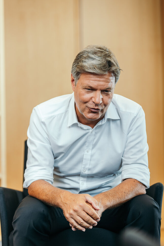 Porträt von Robert Habeck