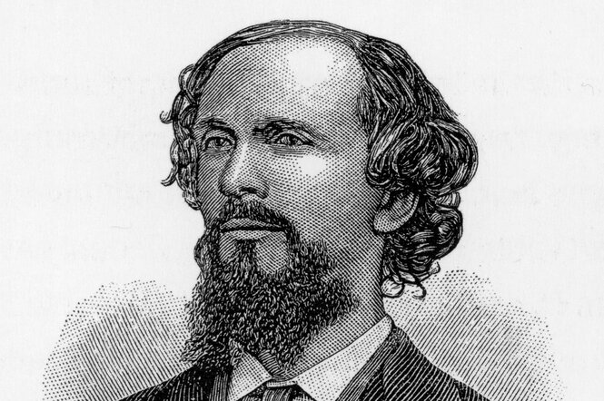 Karl Heinrich Ulrichs in einer zeitgenössichen Grafik
