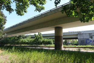 Brücke der Stadtautobahn