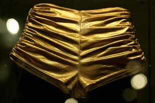 Goldene Hotpants