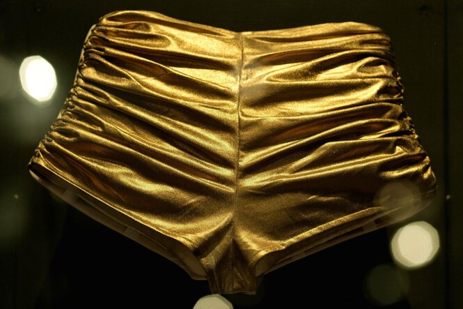 Goldene Hotpants