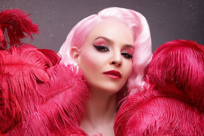 Hamburger Burlesque-Künstlerin Belle la Donna