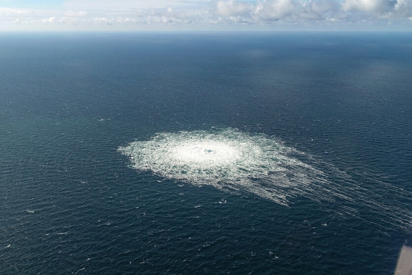 Das Meer, es sprudelt von unten