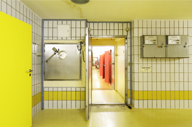 Ein Blick ins Innere des Mäusebunkers