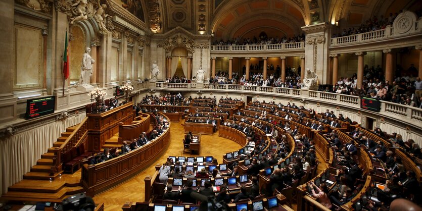 Sitze im Parlament