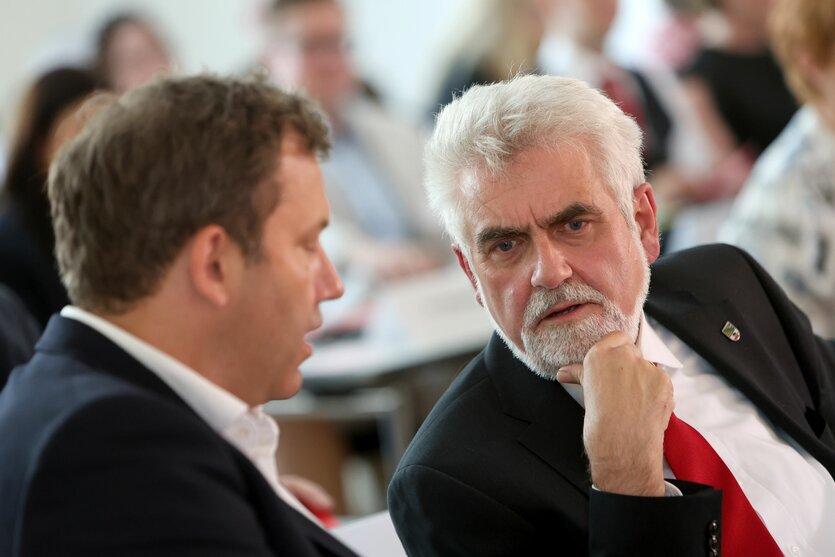 Lars Klingbei zund Armin Willingmann