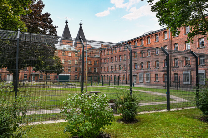 Die Teilanstalt II ist immer noch mit Gefangenen belegt