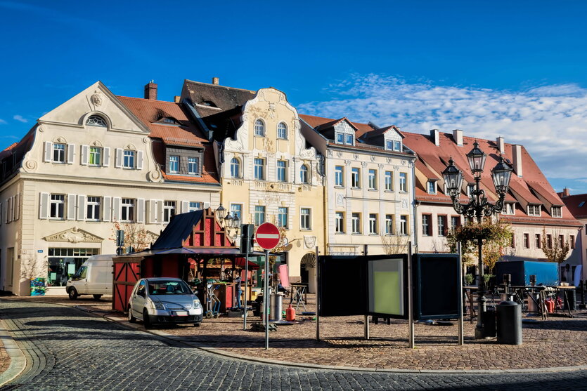 Der Marktplatz in Wurzen