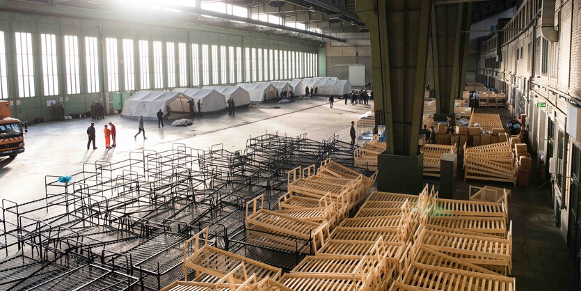 Hangar in Tempelhof