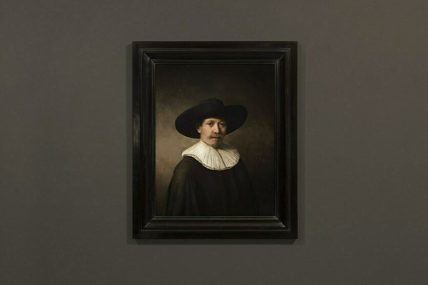 The Next Rembrandt, ein mit KI erstelltes Gemälde.