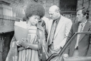 Historisches Foto von Assata Shakur.