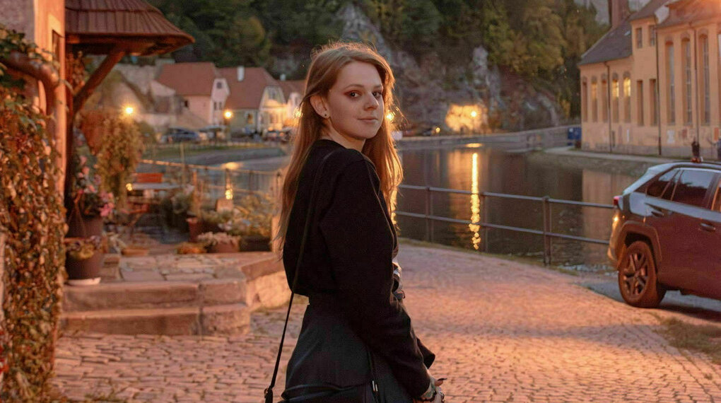 Porträt von Aleksandra.