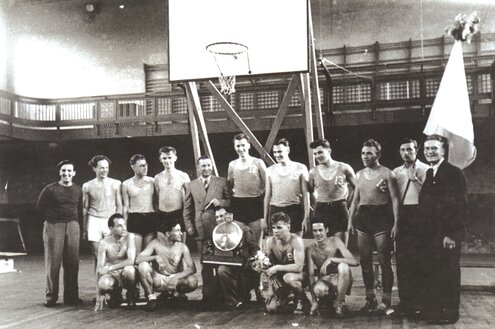 Das Team des BC Degerloch, 1950