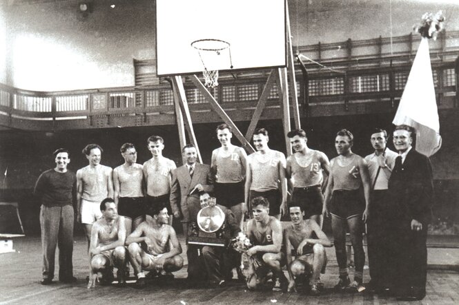 Das Team des BC Degerloch, 1950