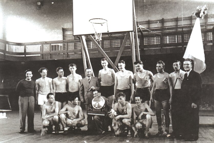 Das Team des BC Degerloch, 1950