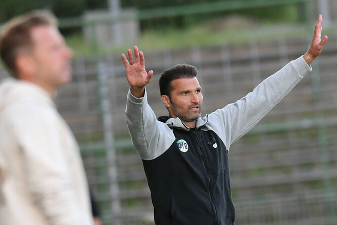 VfB Lübecks Trainer Guerino Capretti