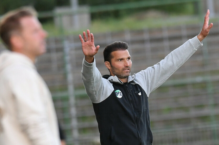 VfB Lübecks Trainer Guerino Capretti