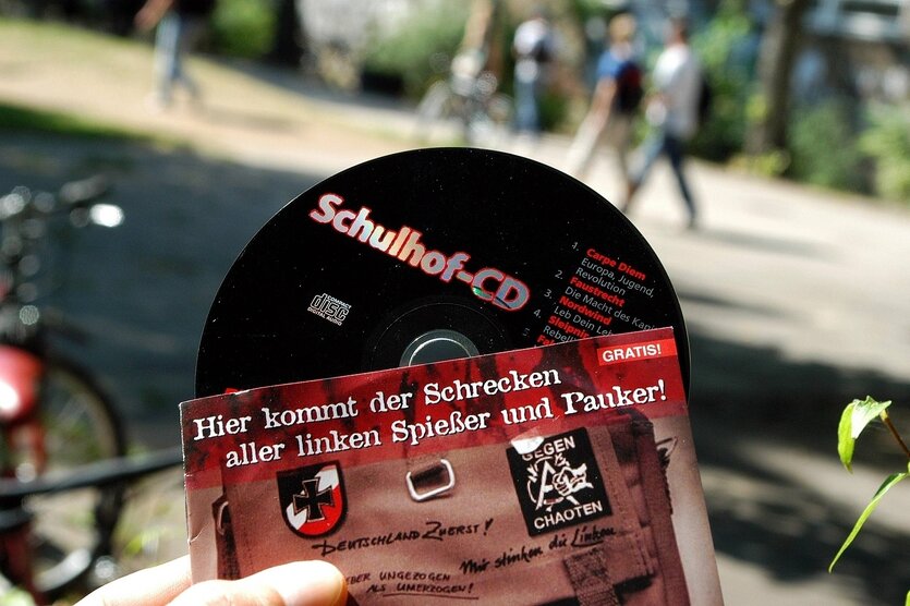 Eine sogenannte "Schulhof-CD"