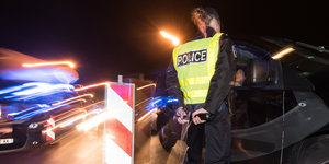 Polizeikontrolle nahe Straßburg