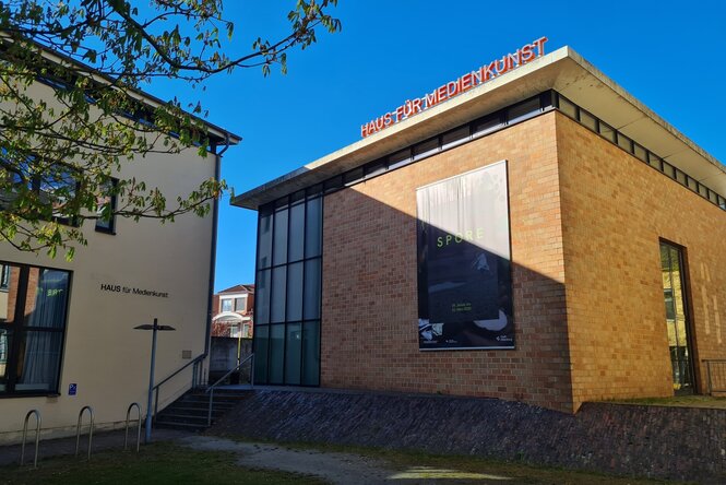 Fassade des Hauss für Medienkunst