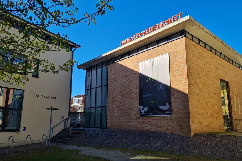 Fassade des Hauss für Medienkunst