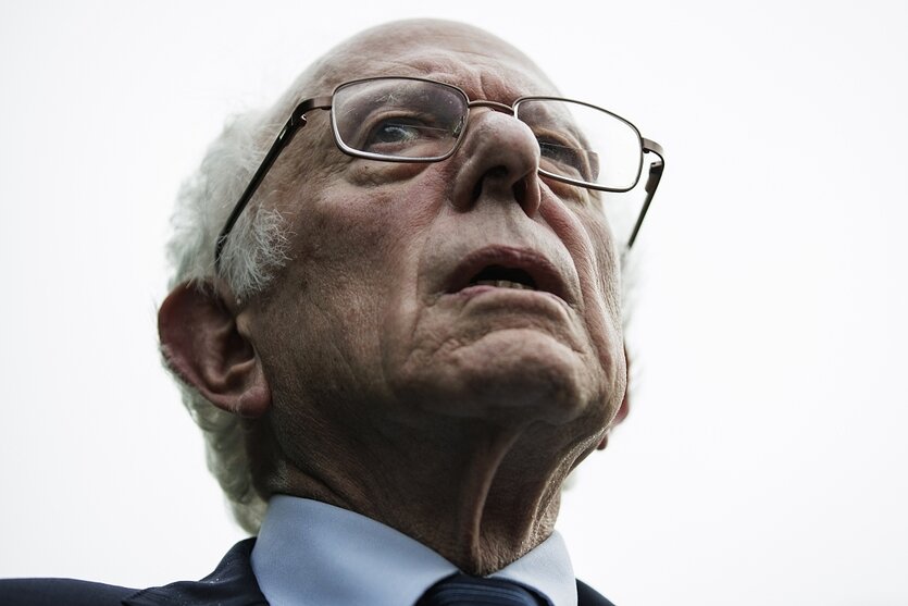 Portrait von Bernie Sanders