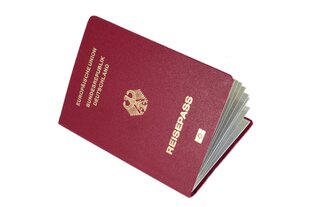 Ein deutscher Reisepass