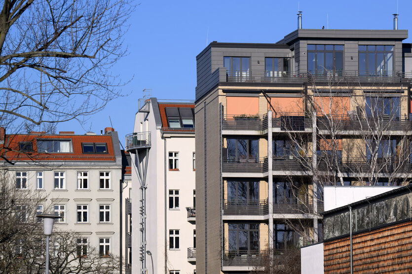 Neubauten in Kreuzberg