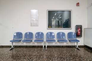 Wartebereich in einem Amt