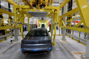 BYD-Elktroauto in der Produktion