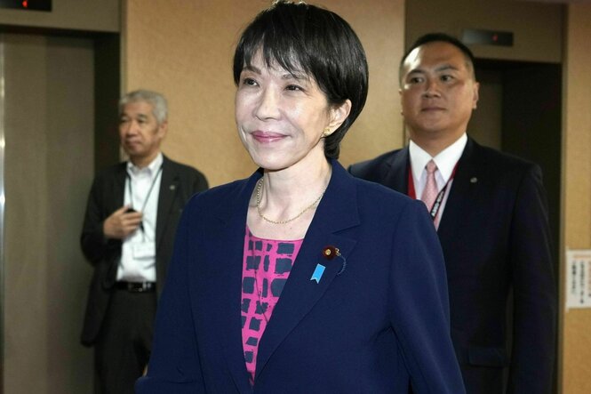 Die Chefin der Liberal-Demokratischen Partei Japans, Sanae Takaichi