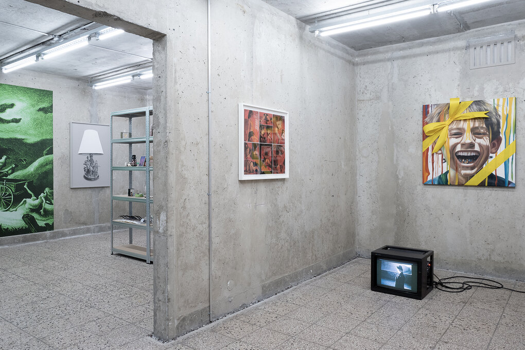 Eine Ausstellungsansicht des Projektraums