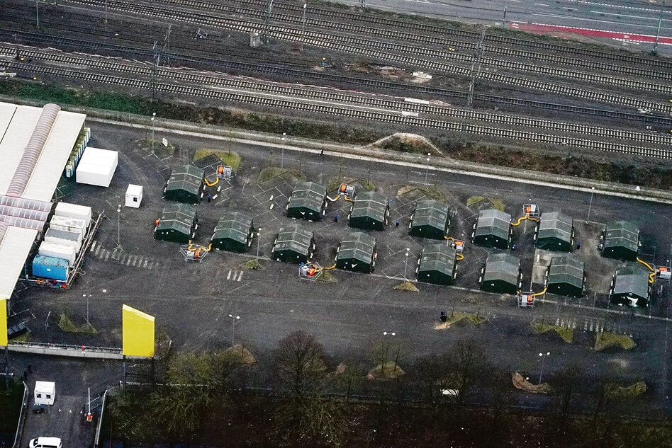 Protest in Hamburger Unterkunft: Kritische Geflüchtete vor die Tür gesetzt