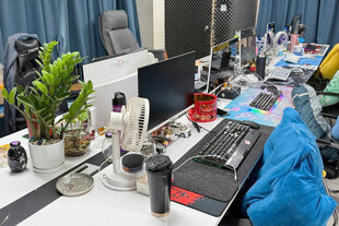 Arbeitsplätze in einem Büro