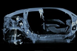 X-Ray Scan von einem Auto
