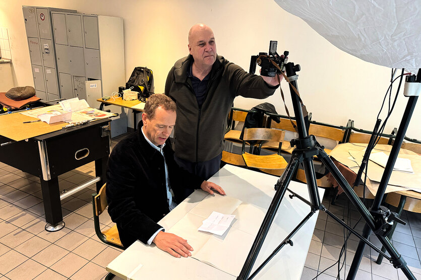 Christian Jankowski und Joerg Reichardt