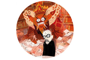 Cartoon bunt: das Phantom
