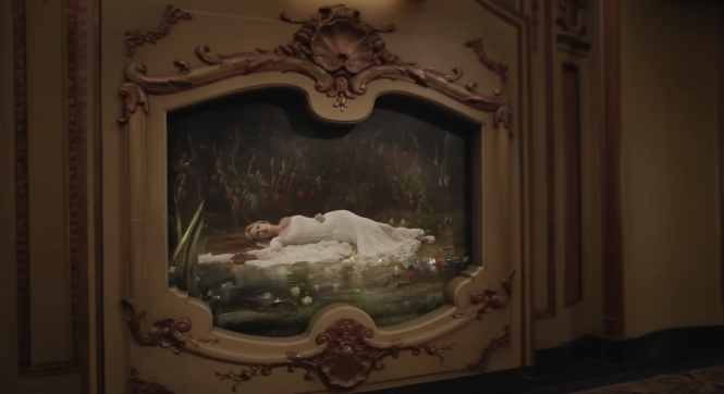Eröffnungsstill aus dem Musikvideo "The Fate of Ophelia"