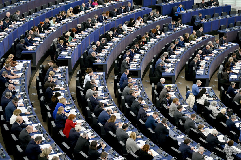 Das versammelte EU-Parlament