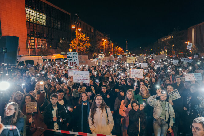 Eine Demonstration