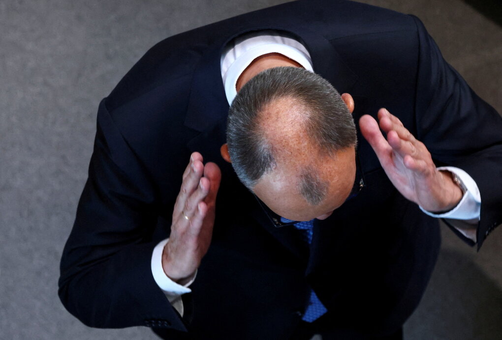 Friedrich Merz von oben