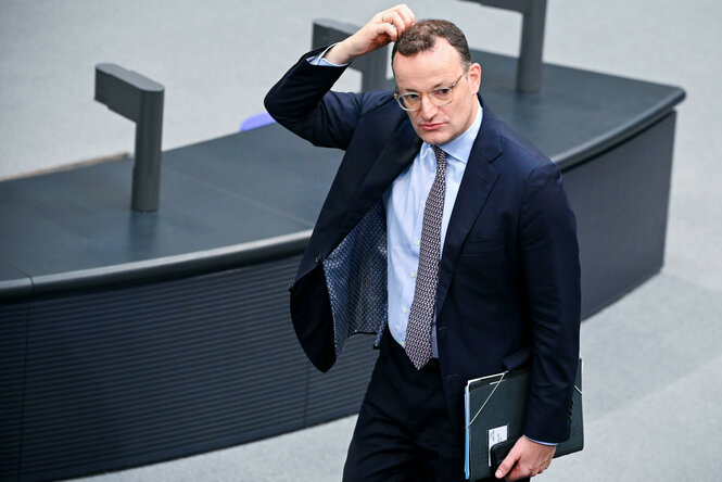 Jens Spahn (CDU), Vorsitzender der Unions-Fraktion im Bundestag
