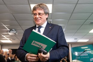 Portrait von Carles Puigdemont