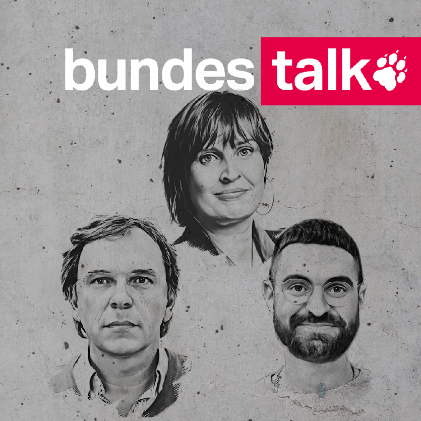 Köpfe von Stefan Reinecke, Cem-Odos Gueler, Anja Krüger