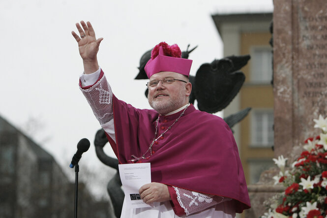 Reinhard Marx kurz nach seiner Weihung